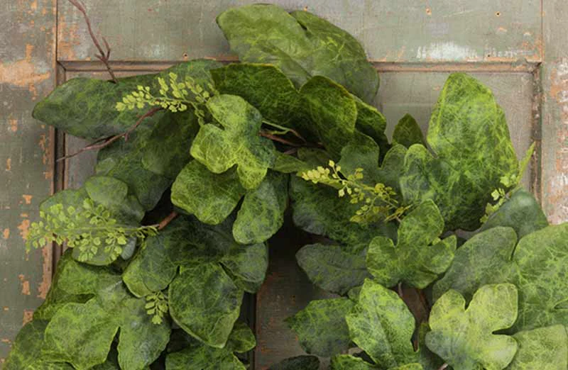 Grape Leaf Wreath