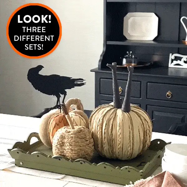 Halloween Pumpkin Picks, Set of 3