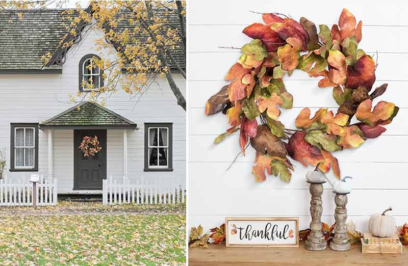 Maple Leaves Wreath