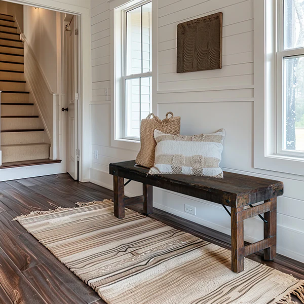 Reclaimed Wood Folding Bench